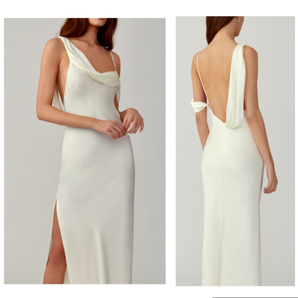 NWOT Fame and Partners Francois Midi Dress